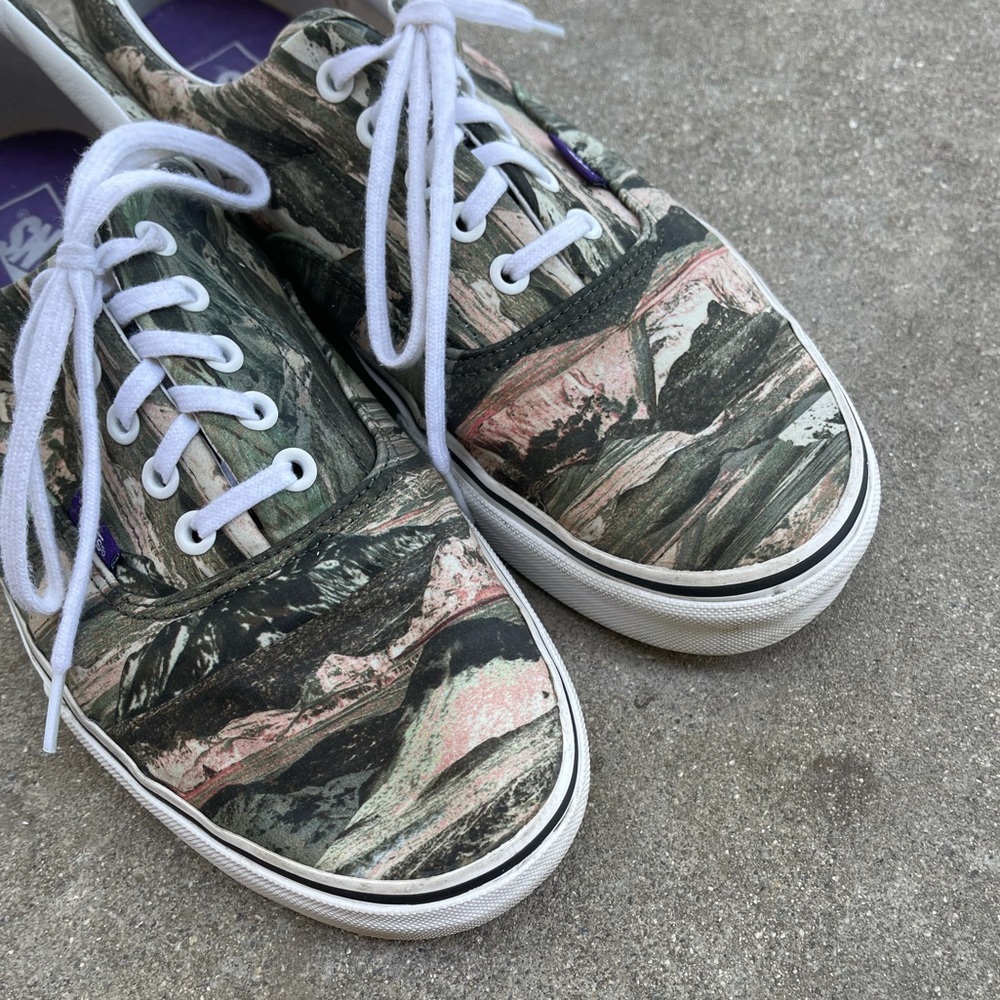 Vans X Liberty London Era Mountain Army Print 13 - Picture 7 of 9